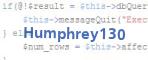 security code